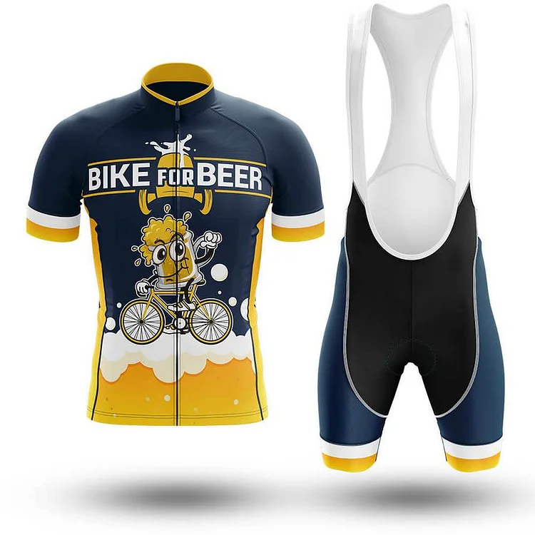 Bike For Beer Men's Short Sleeve Cycling Kit