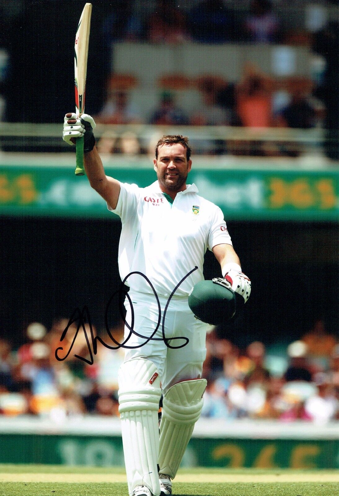 Jacques KALLIS Signed Autograph 12x8 Photo Poster painting 1 AFTAL COA South Africa CRICKET