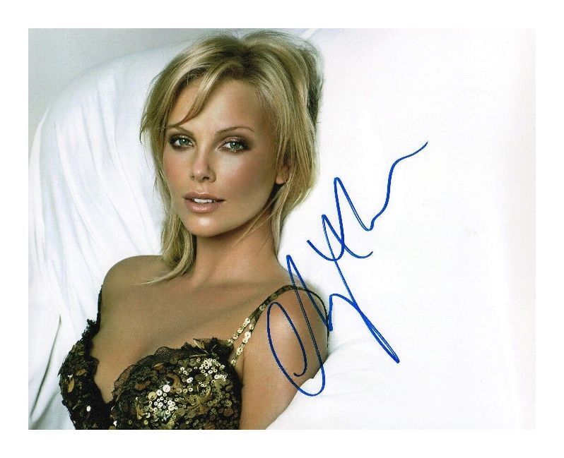 CHARLIZE THERON AUTOGRAPHED SIGNED A4 PP POSTER Photo Poster painting PRINT