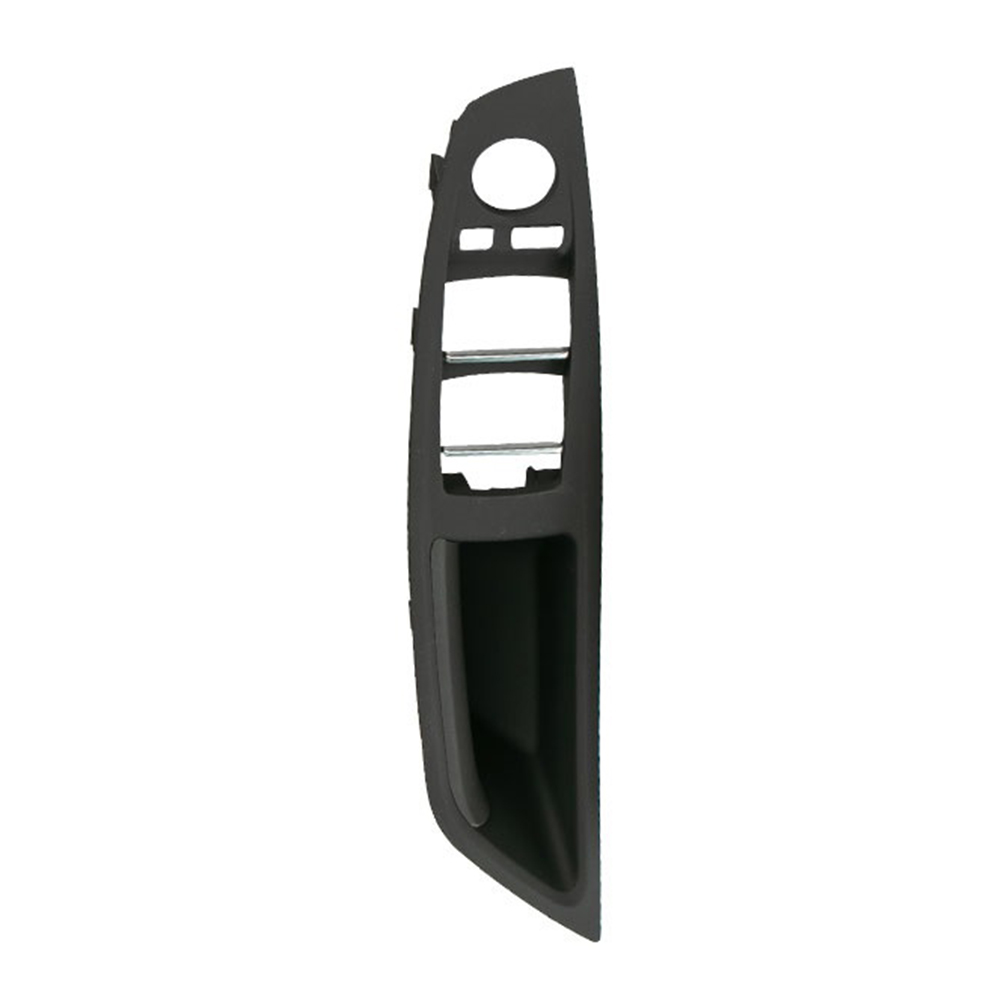

Driver Inner Door Handle Armrest Panel Bezel 2-Hole for BMW F10 RHD (Black), 501 Original