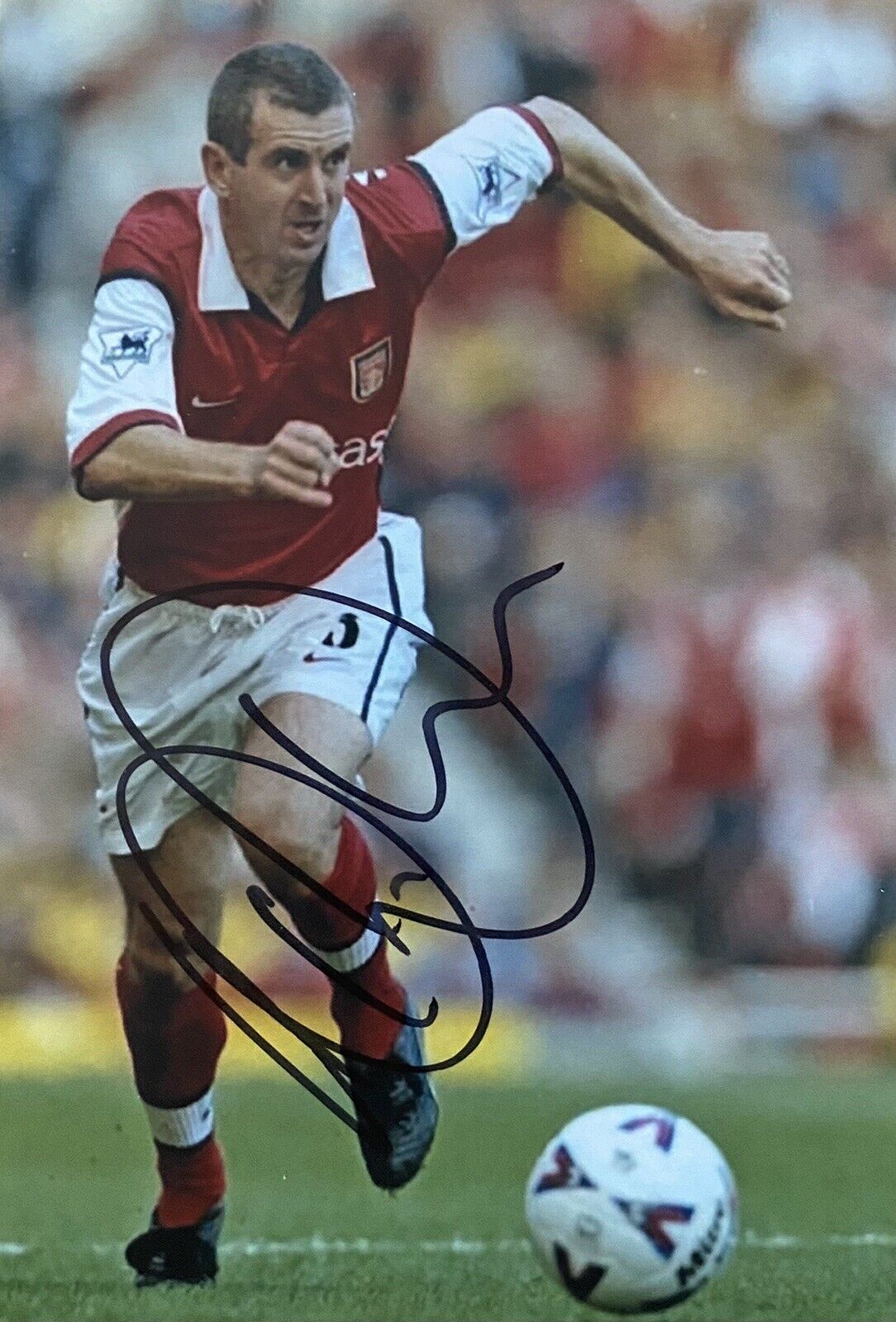 Nigel Winterburn Genuine Hand Signed Arsenal 6X4 Photo Poster painting 3