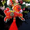 Bead Embroiderys - Counted Cross Stitch Horse Ornament Kit for Wall Window Decorations