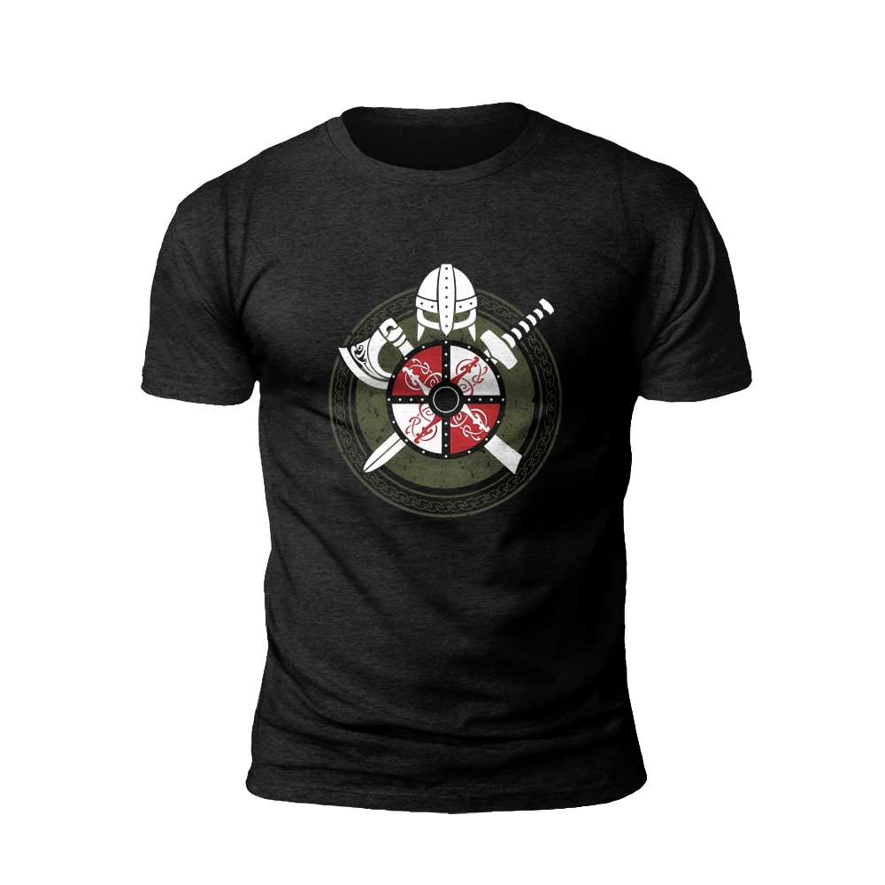 Viking Legacy: Shield and Swords T-Shirt