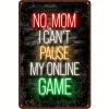 3pcs - Play Game Do Not Disturb Warning Vintage Metal Signs(12*16Inch)  