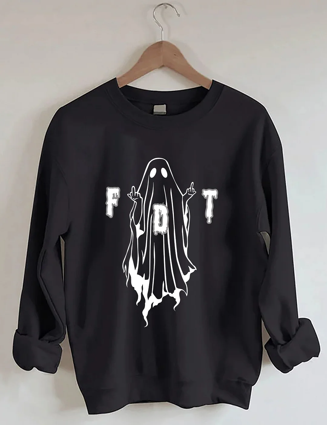 FDT Ghost Halloween Sweatshirt