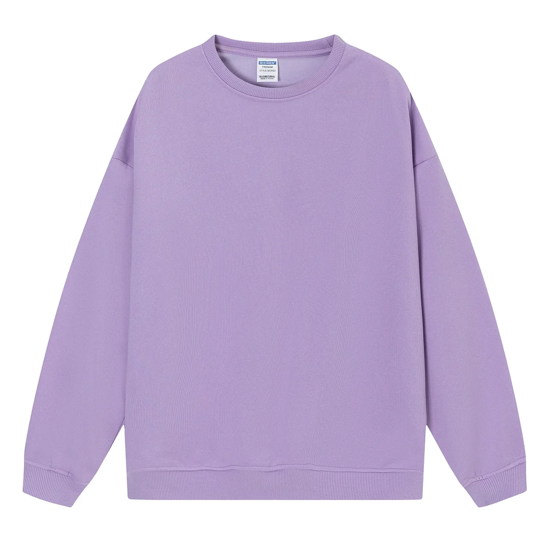 Men's Basic Purple Sweatshirt