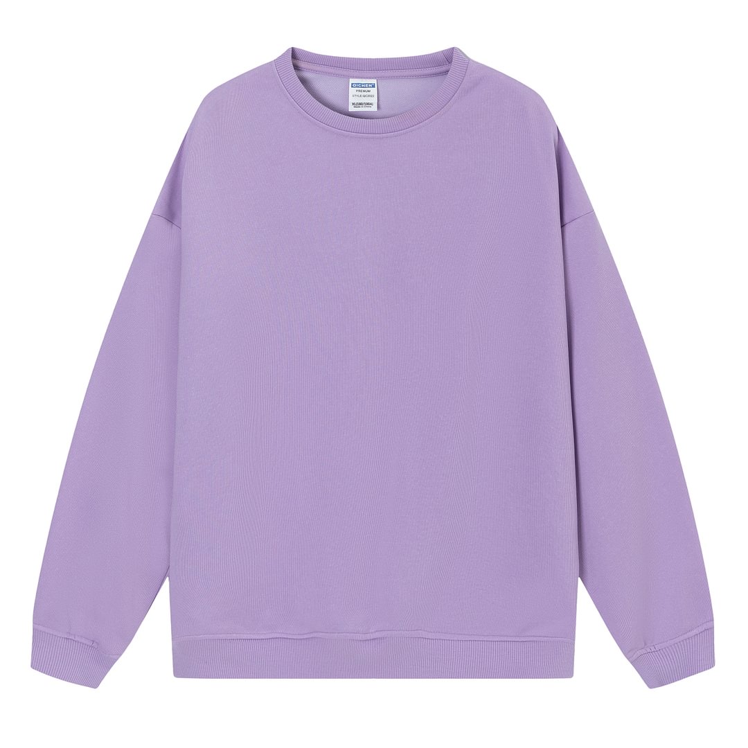 Men's Basic Purple Sweatshirt