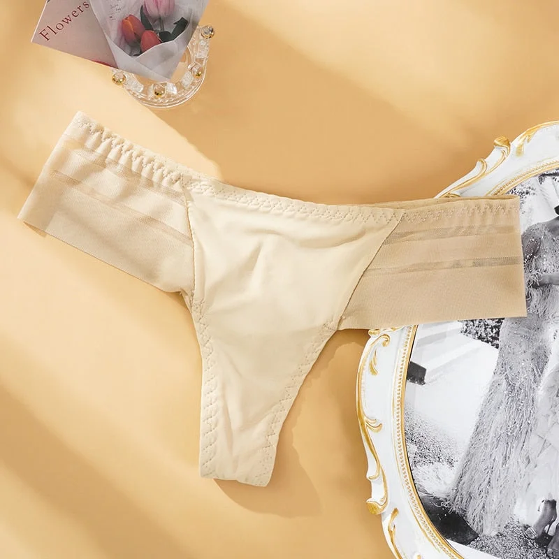 G-String Women's Panties Seamless Perspective Underwear Sexy Female See-Through Thongs Underpants Intimate Lingerie