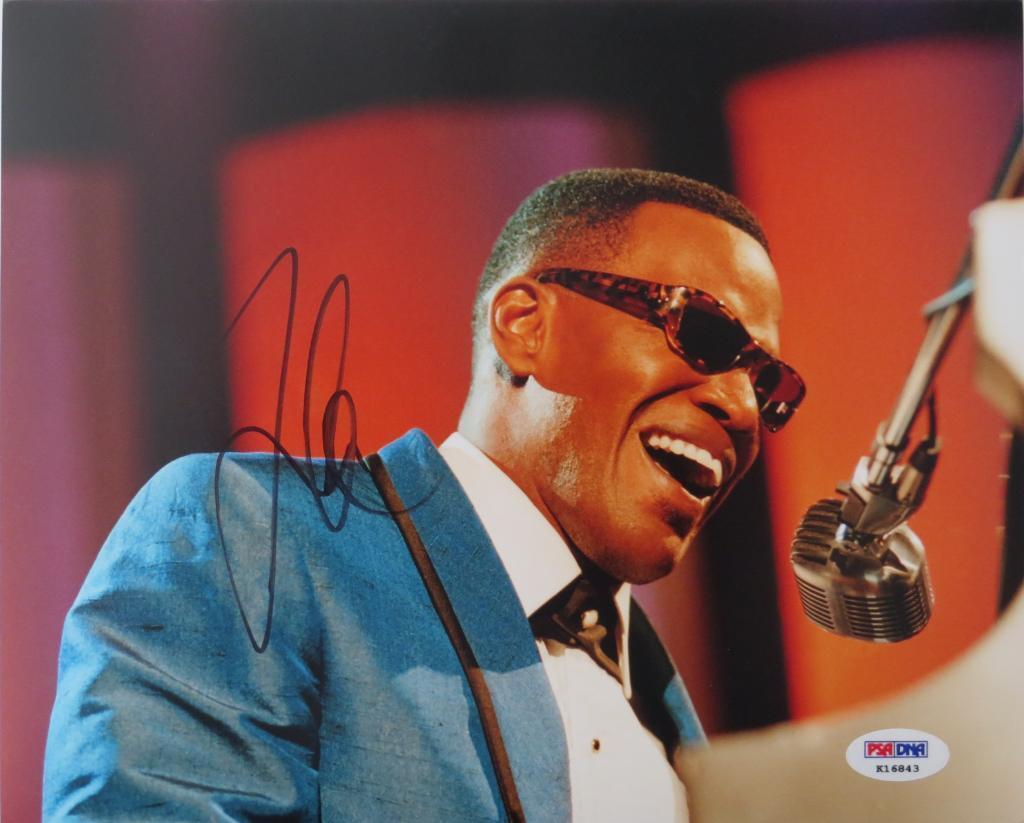 Jamie Foxx Signed Ray Authentic Autographed 8x10 Photo Poster painting PSA/DNA #K16843