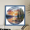 (Multi Style)Spring-Partial Embroidery 2 Strands 14CT Stamped Cross Stitch-33*33CM