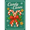 Candy Canes-11CT Stamped Cross Stitch 40*60cm (Big Size)