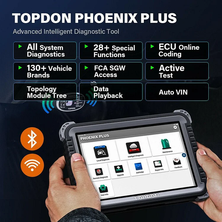 Topdon EU USA Stock Phoenix Smart 2 Year Free Update Professional