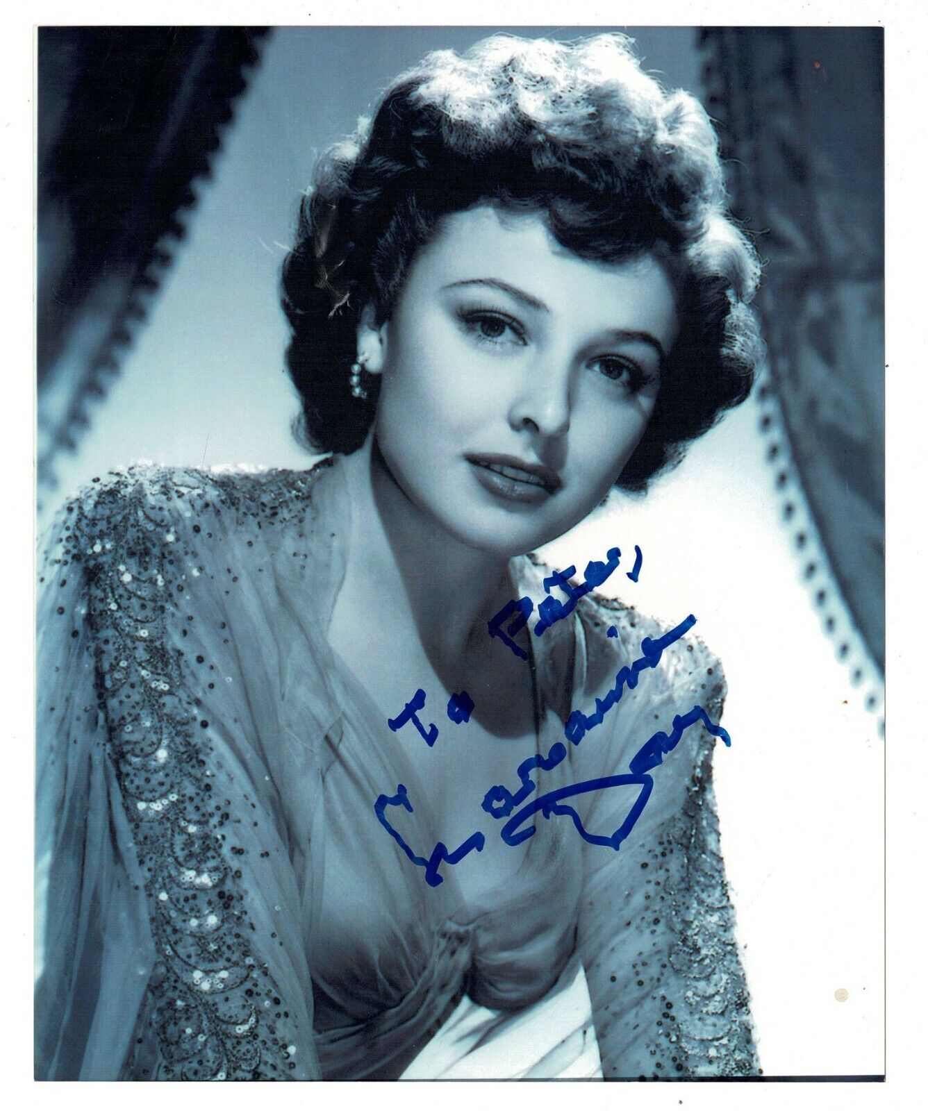 Laraine Day signed autographed 8x10 Photo Poster painting! AMCo! 14539