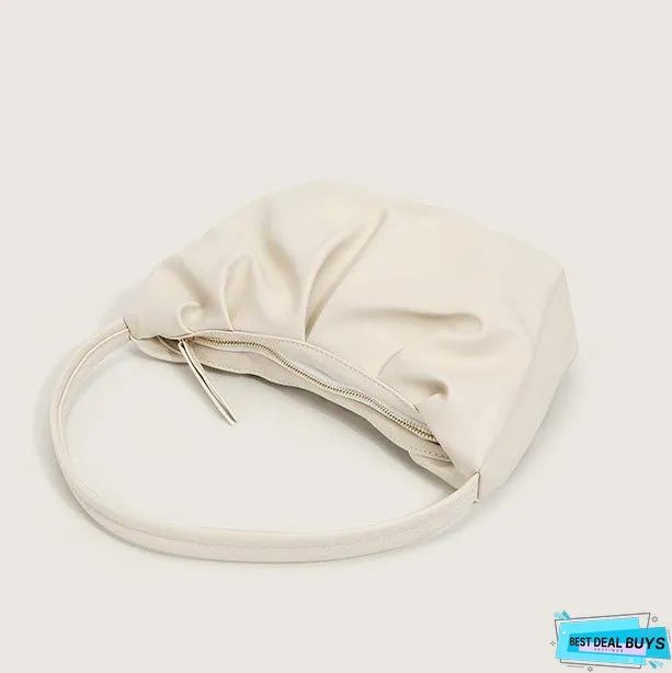 Soft Leather Cloud Pouch