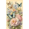 Diamond Painting-5D Full Round Drill Butterfly(70*40 CM)