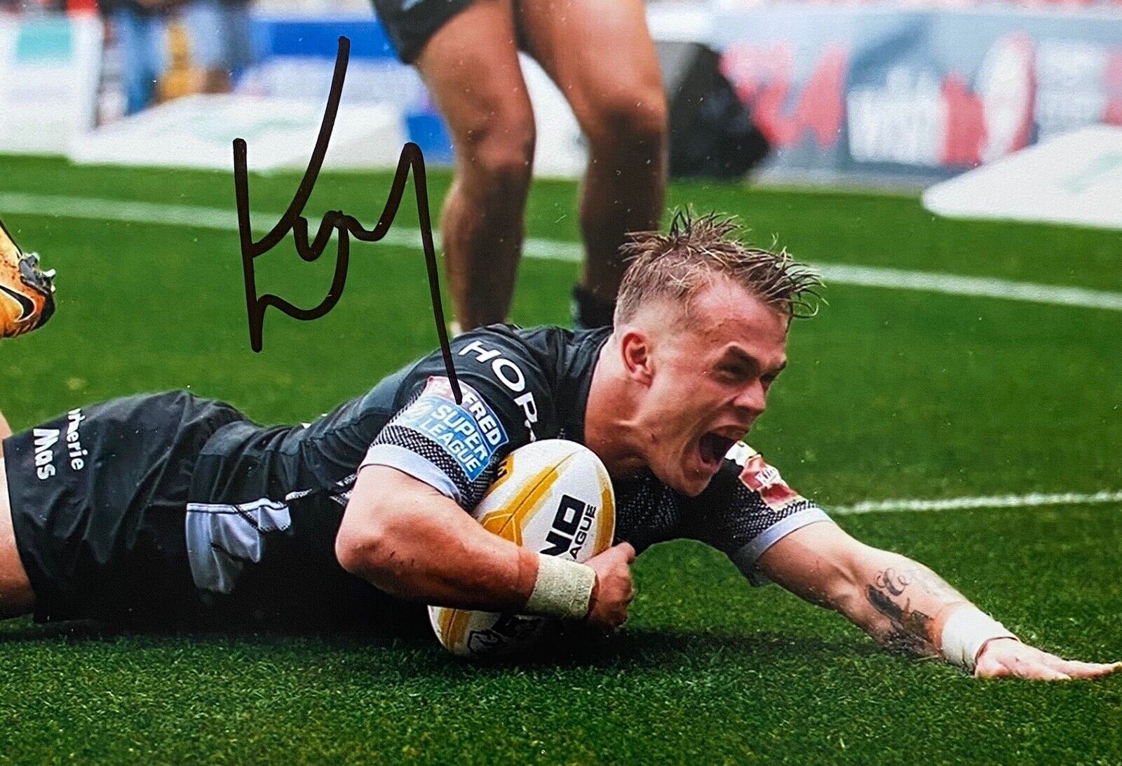 Lewis Tierney Genuine Hand Signed 6X4 Photo Poster painting - Catalans Dragons 2