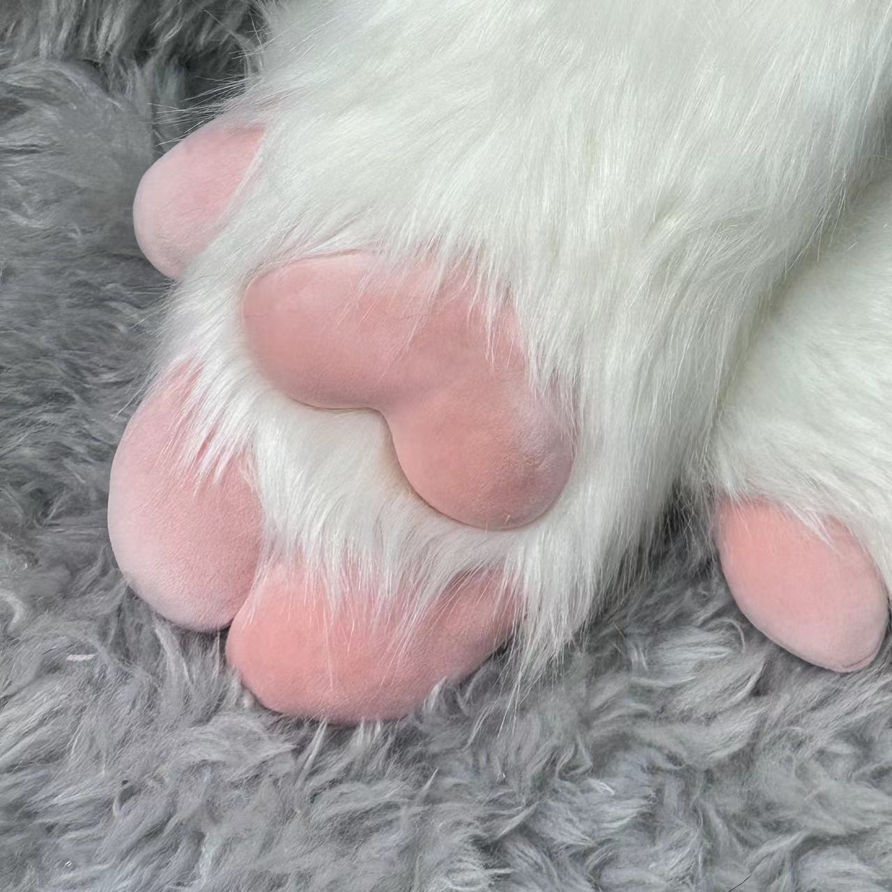 (Furry Paws)Soft-Haired Sheep Hoof Paw - Fursuit Paws
