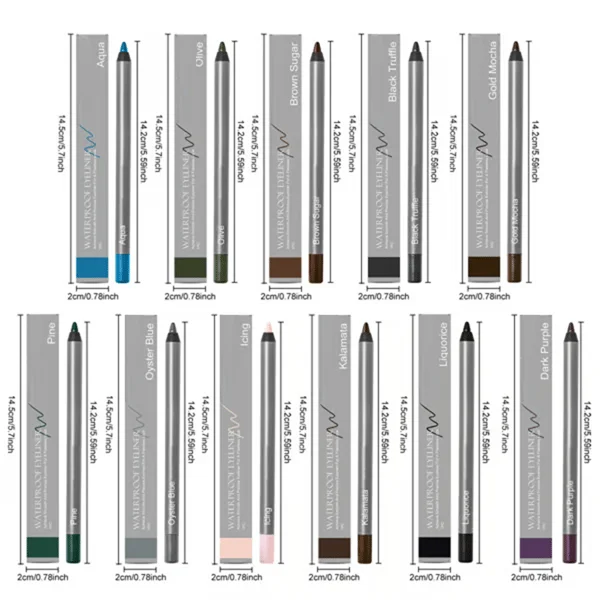 【24H Lock】1440-Minute Smudge-Proof Eyeliner
