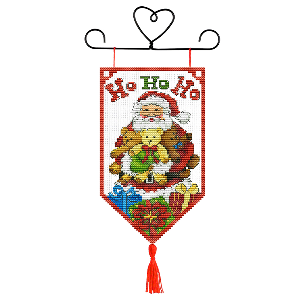 

Santa Claus - Door Decoration Cross Stitch - 23*33CM, 501 Original