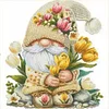 Tulip Gnome-11CT Stamped Cross Stitch 65*65cm/25.59*25.59in(Big Size) tapestrymarket