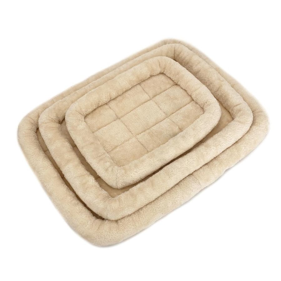 Dog Bolster Bed Mat Washable Crate