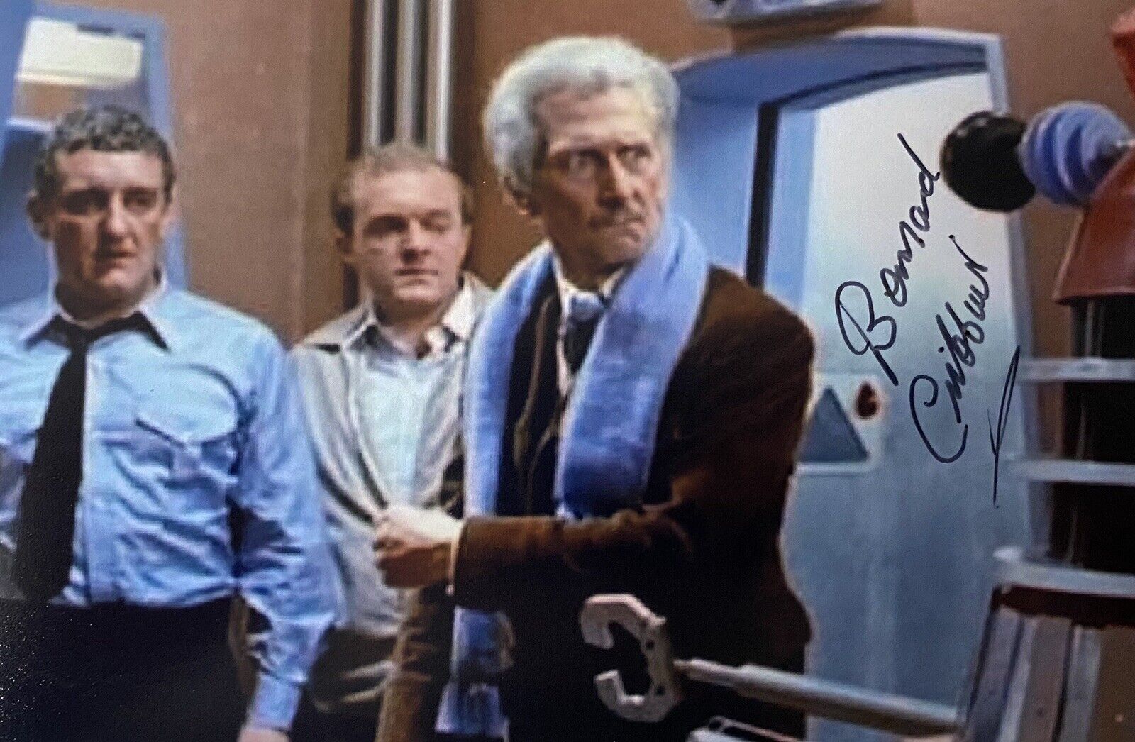 Bernard Cribbins Genuine Hand Signed Doctor Who 6X4 Photo Poster painting 2