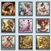 (Multi-Style)Elegant Butterfly Girl-Partial Special Shaped Diamond Painting 30*30cm