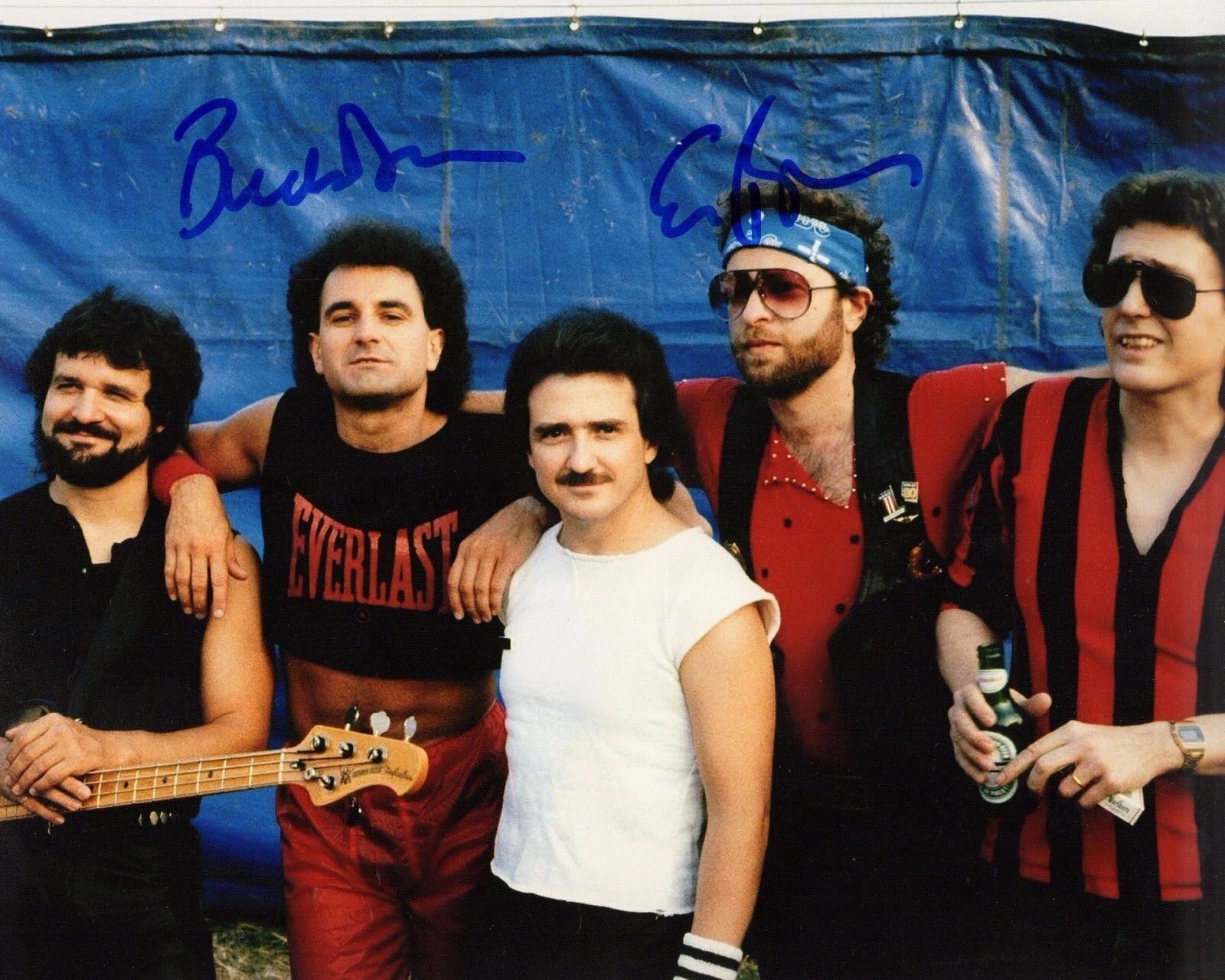 GFA Eric Bloom & Buck Dharma * BLUE ?YSTER CULT * Signed 8x10 Photo Poster painting PROOF C COA