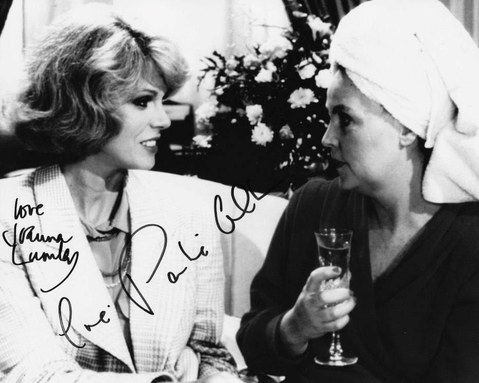 Absolutly Fabulous J.Lumley P.Collins SIGNED AUTOGRPHED 10X8