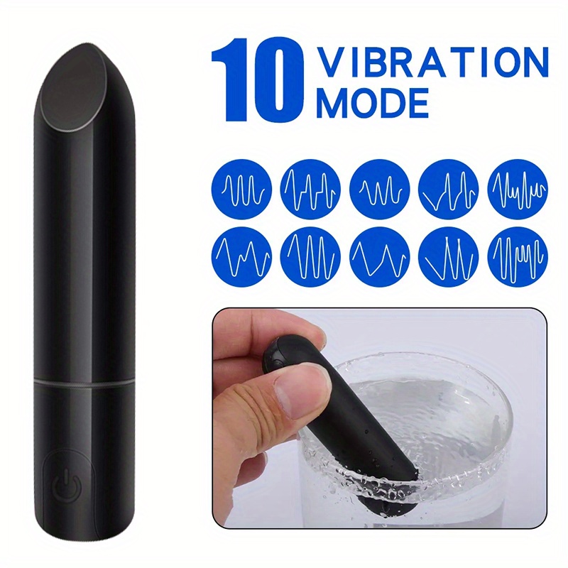 Kraftig minivibrator med 19 vibrasjonsmoduser