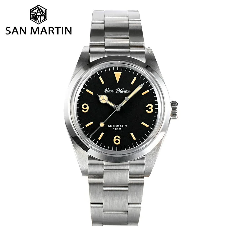 San Martin 39mm Vintage Men Watch SN020 San Martin Watch San Martin Watch