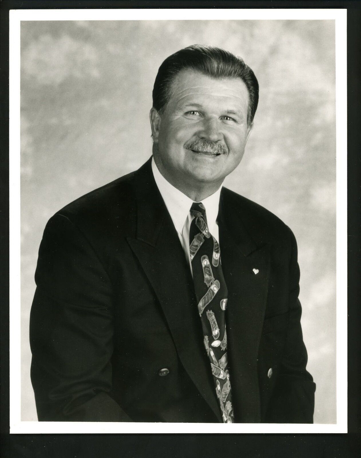 Mike Ditka NBC Sports Media Relations 1994 Press Photo Poster painting Chicago Bears