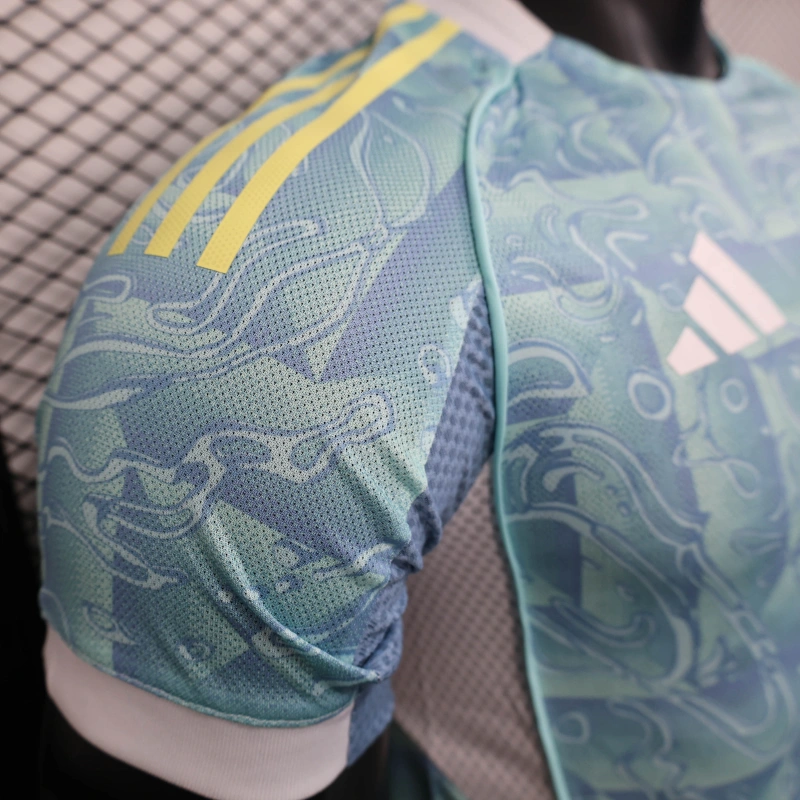 25/26 Juventus Away Player Version Men's Football T-Shirt 1:1 Thai Quality