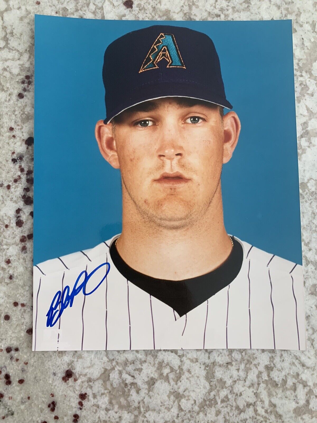 Brad Penny Signed Arizona Diamondbacks 8x10 Photo Poster painting Autographed.