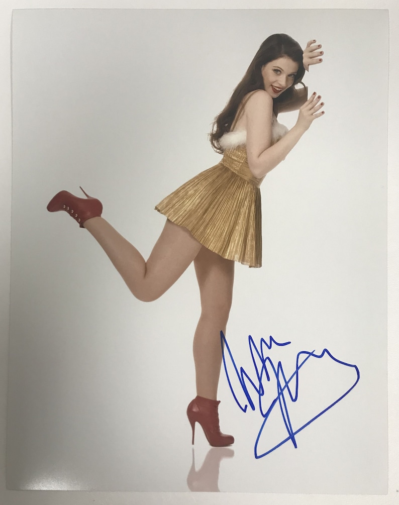 Michelle Trachtenberg Signed Autographed Glossy 11x14 Photo Poster painting - COA Matching Holograms