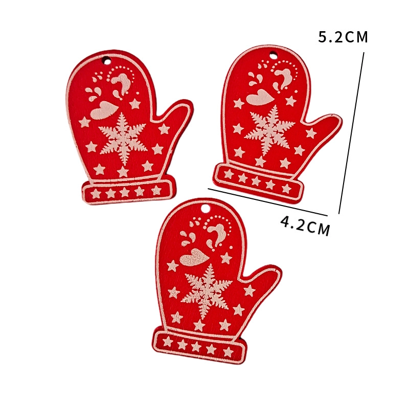 Factory Direct Crafts Creative Wooden Christmas Gift Interior Decorations Home Pendant DIY Accessories