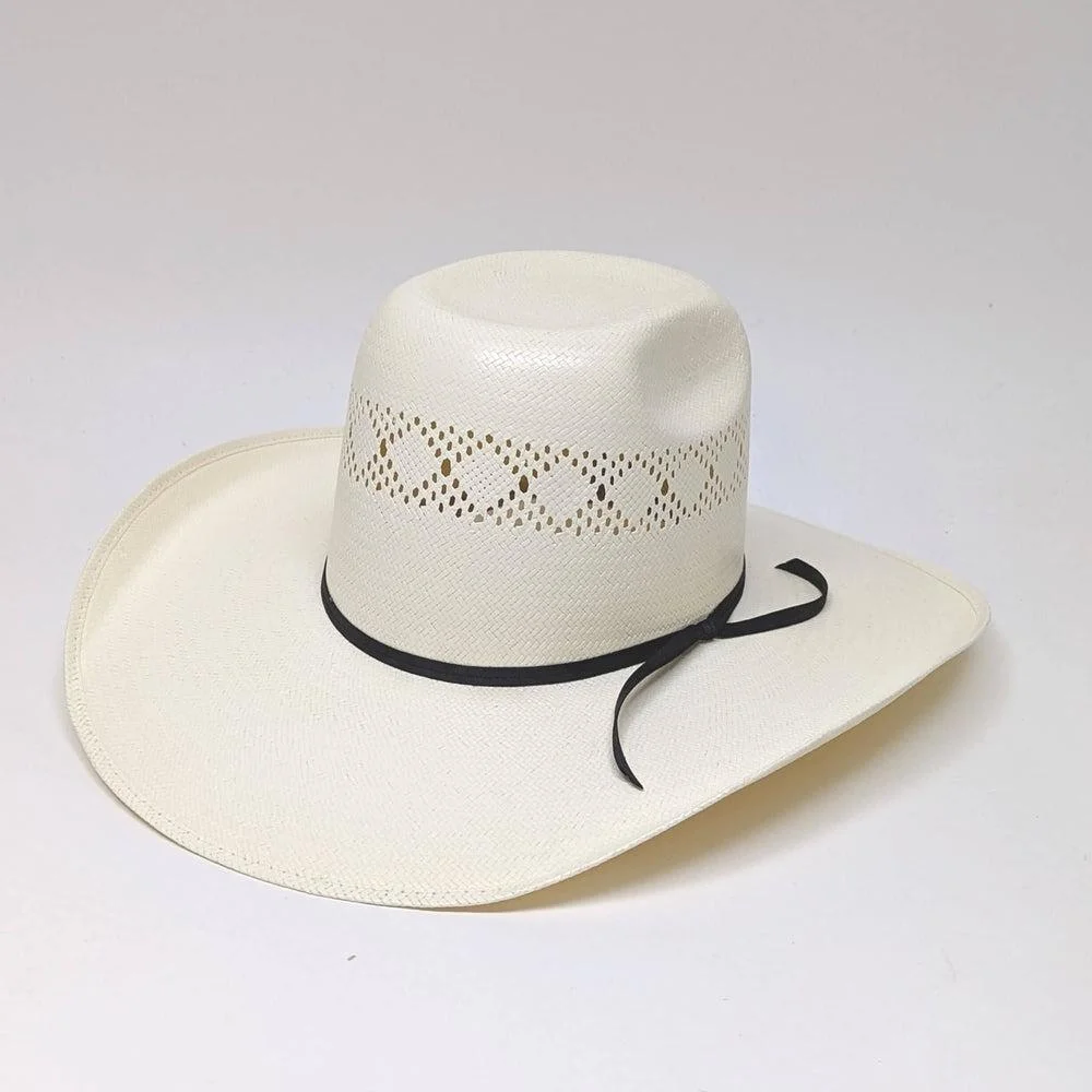 Elkhorn | CHL Open Crown Straw Cowboy Hat