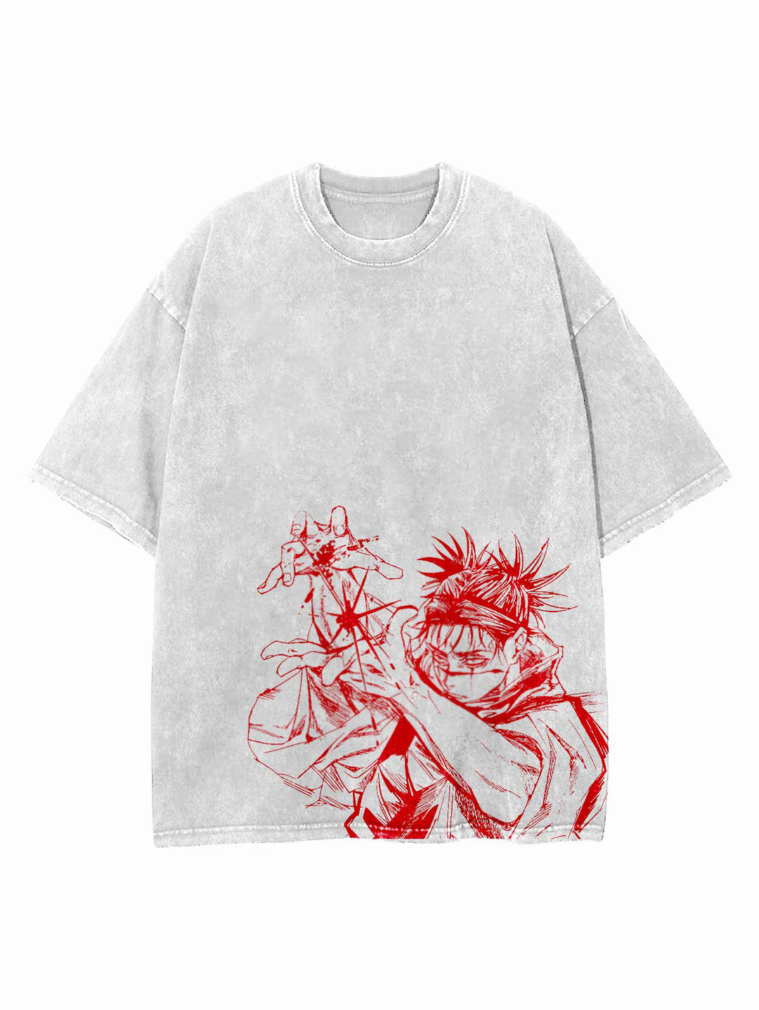 Choso Vintage Oversize Tee - JJK