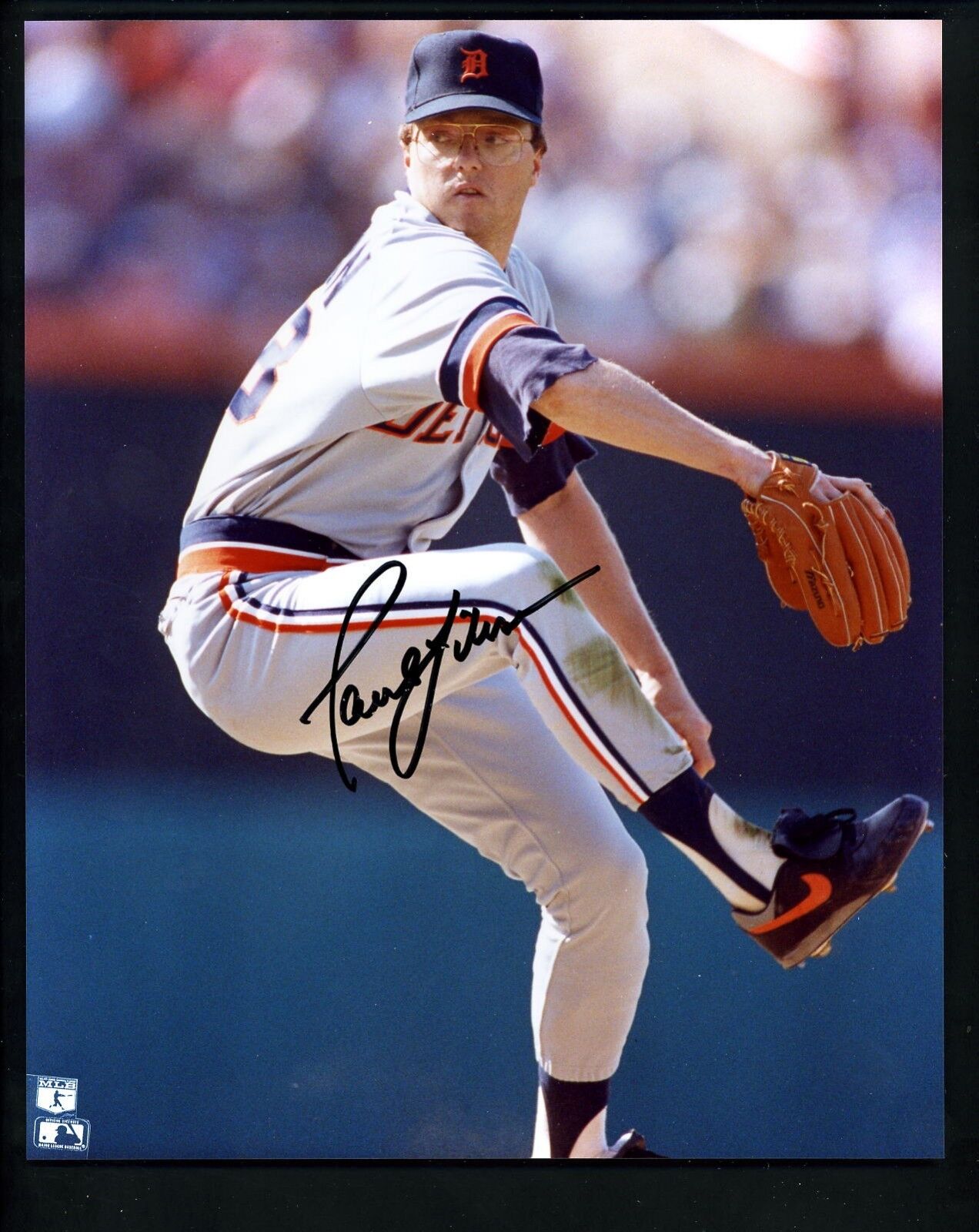 Paul Gibson Signed Autographed 8 x 10 Photo Poster painting Pitching Action Detroit Tigers