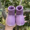 Chaussettes de sol pour b&eacute;b&eacute; &eacute;paissies pour rester au chaud et antid&eacute;rapantes