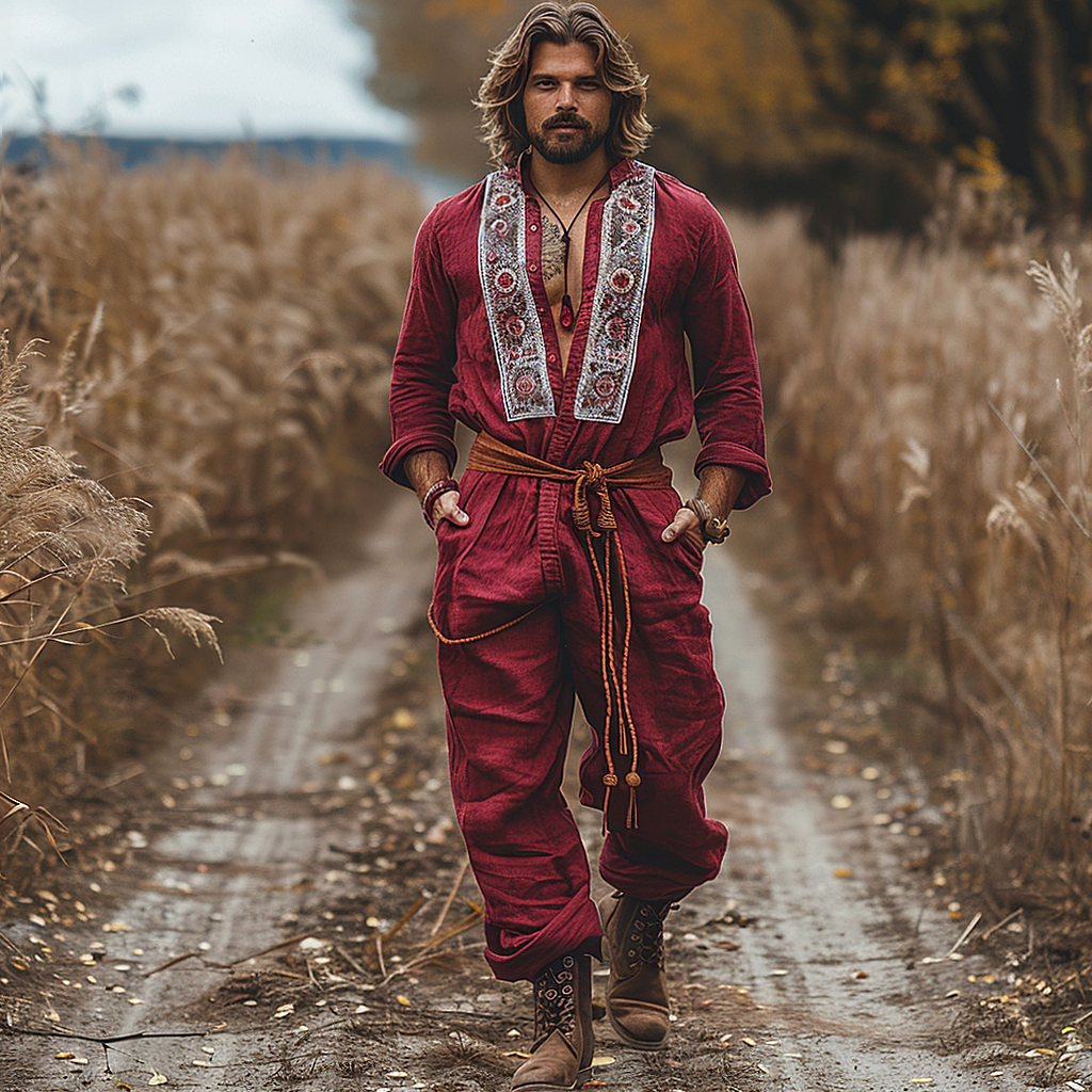 Linen Casual Jumpsuit-inspireuse