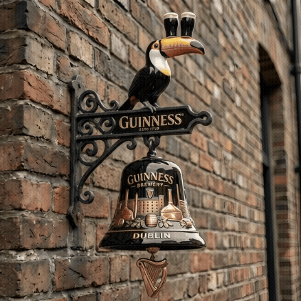 Est. 1759) Heritage Series: Toucan Collectible Wall-Mounted Bell
