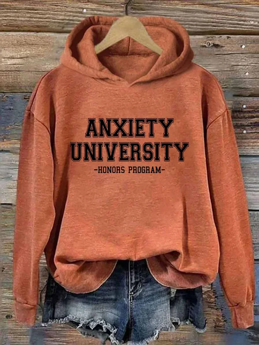 Anxiety University Honors Program Hoodie