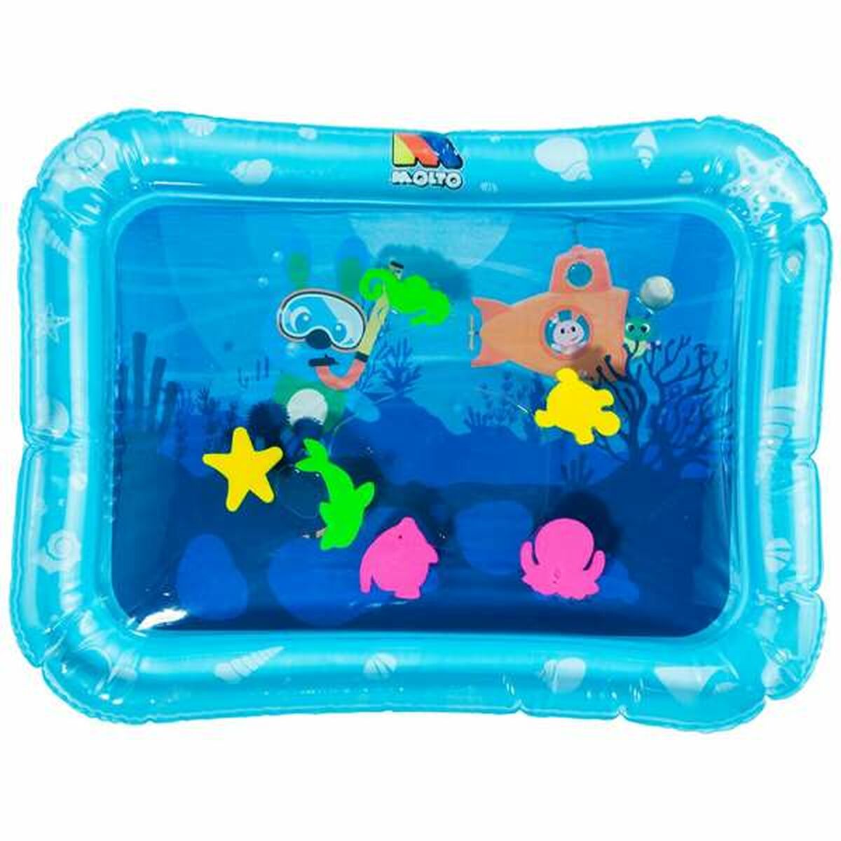 Inflatable Water Play Mat for Babies Molt&oacute; Playsense 80 x 28 x 82 cm