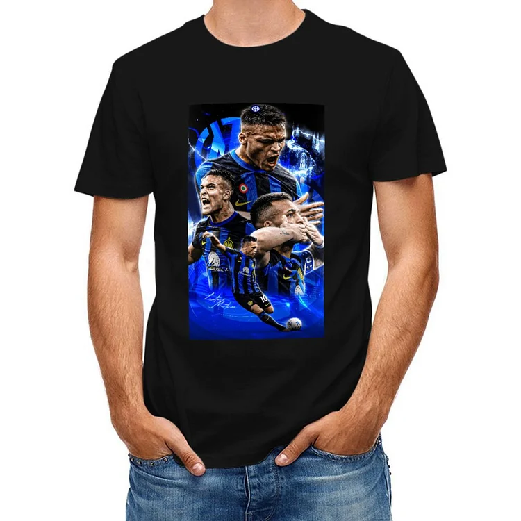 Lautaro Mart&iacute;nez Inspired Short Sleeve T-Shirt