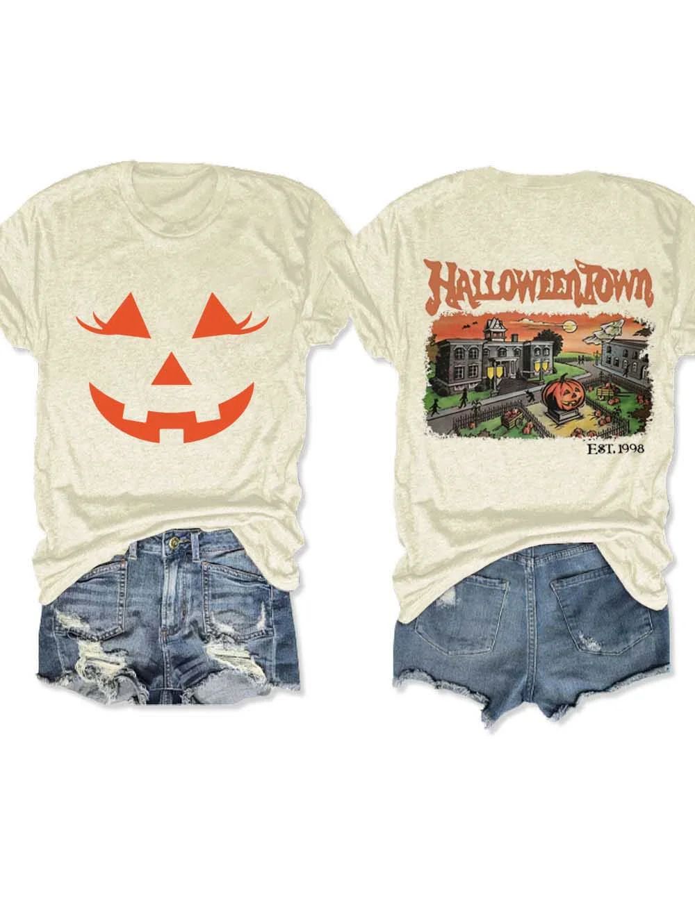 Smile Pumpkin Halloweentown T-Shirt