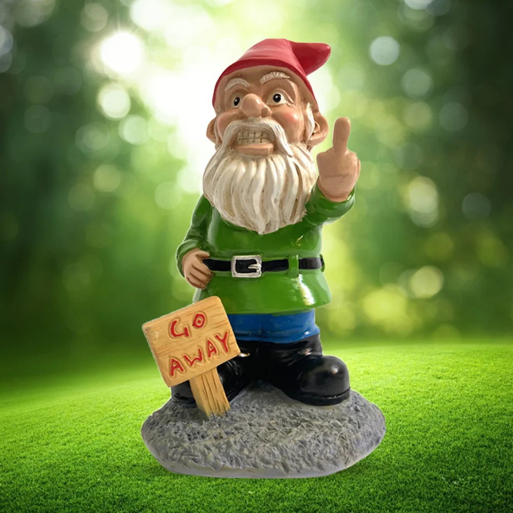 Garden Decorative Dwarf Model Resin Crafts Micro-Landscape Garden Statues