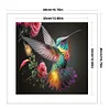 【Limited Stock Sale】Hummingbird Flower - 11CT Stamped Cross Stitch 40*40cm