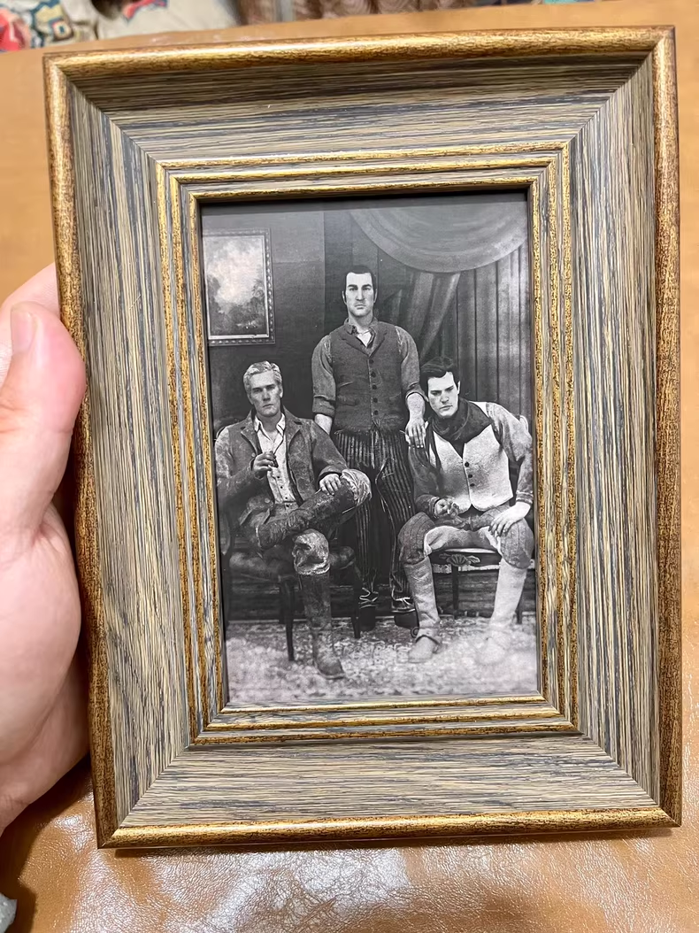 RDR 2 Arthur Morgan, Hosea, and Dutch in their younger years group photo
