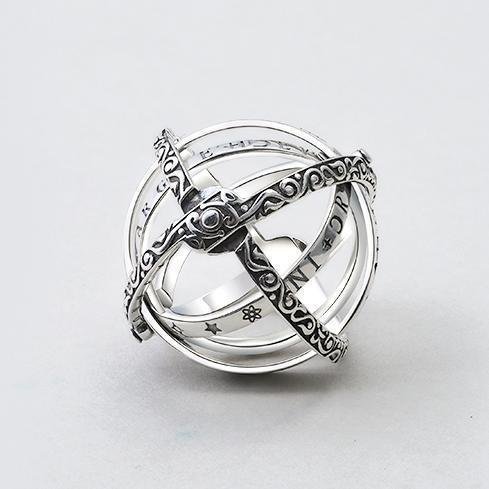 Handmade Astronomy Spinner Ring